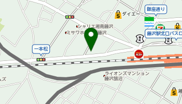 東横INN 湘南鎌倉藤沢駅北口の地図画像
