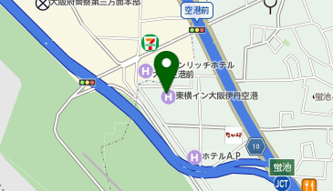 東横INN 大阪伊丹空港の地図画像