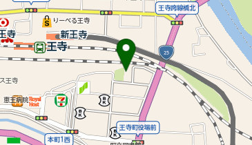 東横INN 奈良王寺駅南口の地図画像