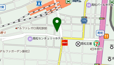 東横INN 高松駅前の地図画像