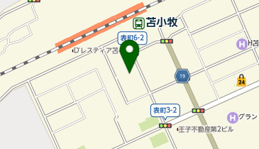 東横INN 苫小牧駅前の地図画像