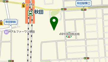 東横INN 秋田駅東口の地図画像