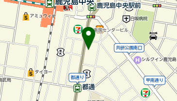 東横INN 鹿児島中央駅東口の地図画像