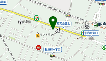 東横INN 昭島駅南口の地図画像