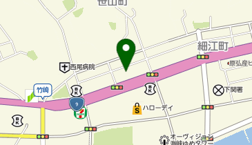 東横INN 下関海峡ゆめタワー前の地図画像