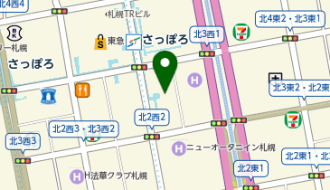 東横INN 札幌駅南口の地図画像