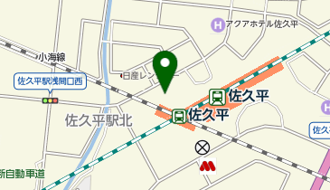 東横INN 佐久平駅浅間口の地図画像