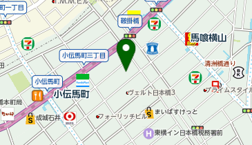 東横INN 日本橋馬喰町の地図画像
