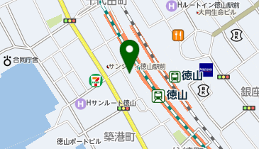 東横INN 徳山駅新幹線口の地図画像