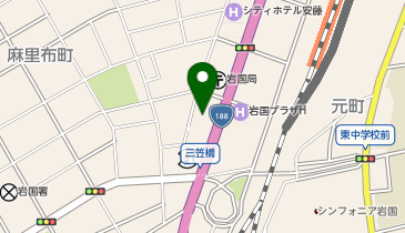 東横INN 岩国駅西口の地図画像