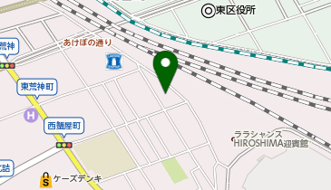東横INN 広島駅スタジアム前の地図画像