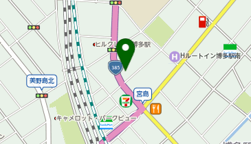 東横INN 博多駅南の地図画像