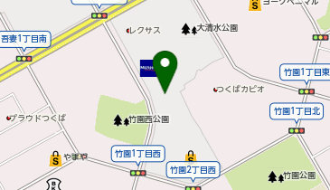 東横INN つくば駅の地図画像