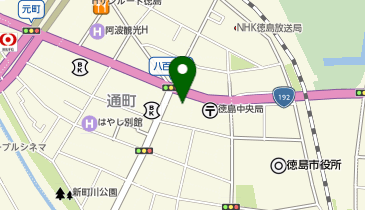 東横INN 徳島駅前の地図画像