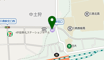 東横INN 富士山三島駅の地図画像