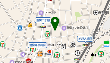 東横INN 池袋北口2の地図画像