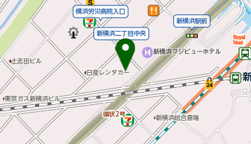 東横INN 新横浜駅前新館の地図画像