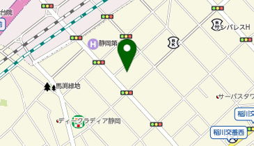 東横INN 静岡駅南口の地図画像