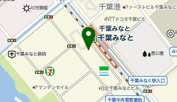 東横INN 千葉みなと駅前の地図画像