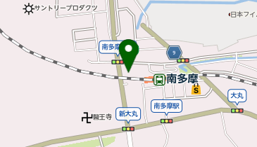 東横INN 府中南武線南多摩駅前の地図画像