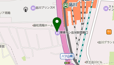 東横INN 品川駅高輪口の地図画像