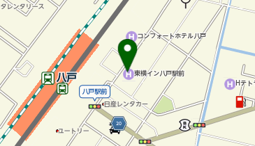 東横INN 八戸駅前の地図画像