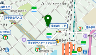 東横INN 博多駅バスターミナル前の地図画像