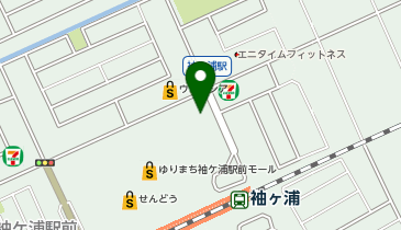 東横INN 袖ケ浦駅北口の地図画像