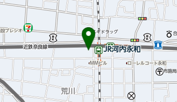 東横INN 東大阪の地図画像