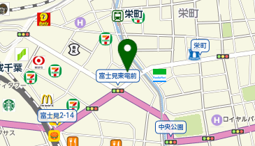 東横INN 千葉駅前の地図画像