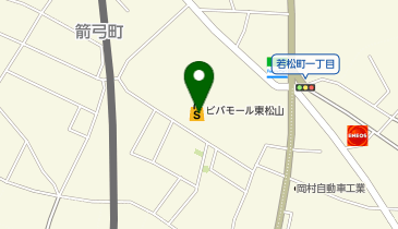 武蔵野うどん竹國 ビバモール東松山店の地図画像