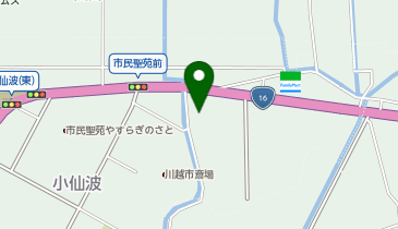 武蔵野うどん竹國 【食べ放題店舗】川越小仙波店の地図画像