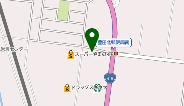 武蔵野うどん竹國 豊田四郷店の地図画像