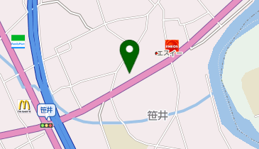 武蔵野うどん竹國 狭山笹井店の地図画像