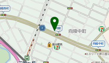 格安ビールと鉄鍋餃子 3・6・5酒場 三国ケ丘北口店の地図画像