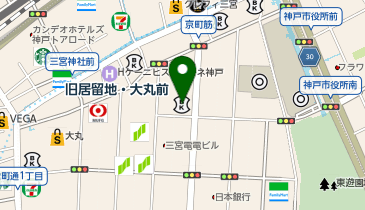 A.P.C. KOBEの地図画像