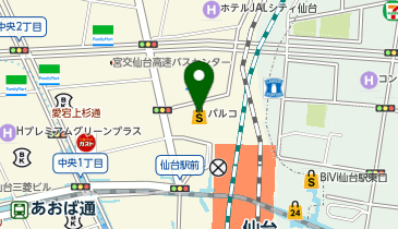 A.P.C. SENDAIの地図画像