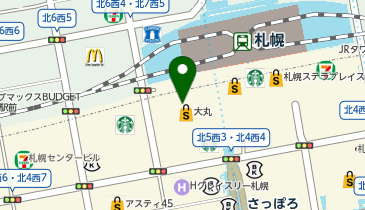 DAIMARU SAPPOROの地図画像