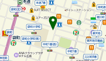 A.P.C. HIROSHIMAの地図画像