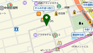 A.P.C. FUKUOKAの地図画像