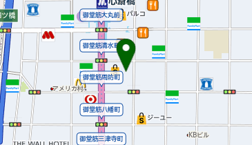 agnes b. 心斎橋大丸の地図画像