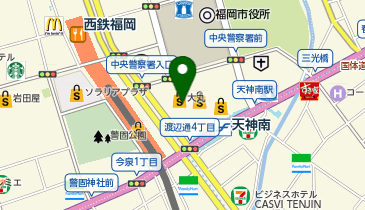 agnes b. V博多大丸の地図画像