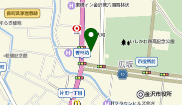 agnes b. 金沢アトリオの地図画像