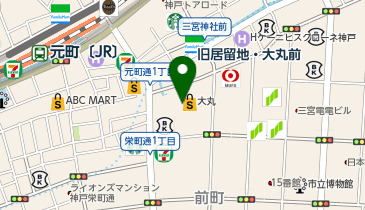 agnes b. H神戸大丸の地図画像