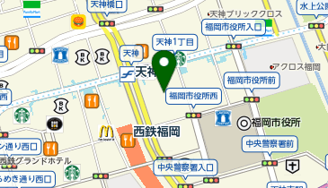 agnes b. ワンフクオカビルディングの地図画像