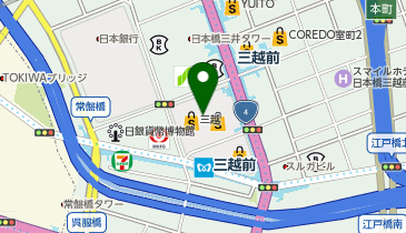 agnes b. 日本橋三越の地図画像