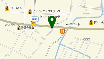 Agu hair argente伊勢店の地図画像
