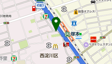 Agu hair kanon 塚本店の地図画像