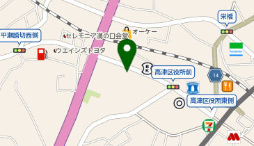 Agu hair bell 溝ノ口店の地図画像