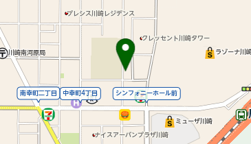 Agu hair Slups川崎店の地図画像